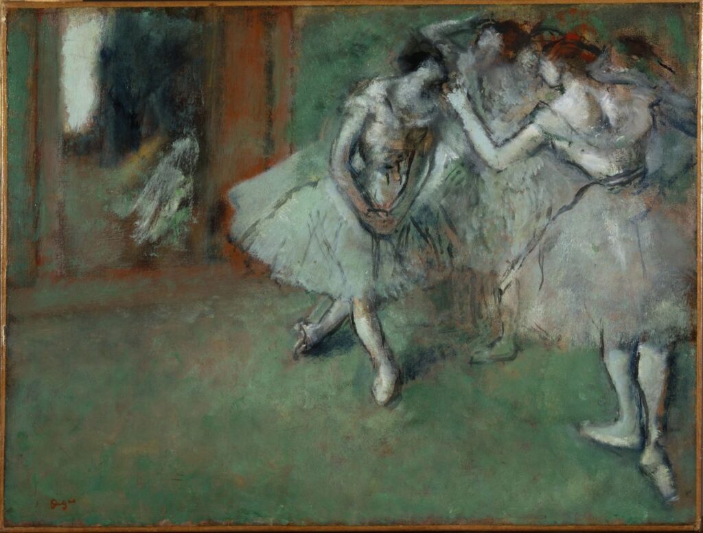 A Group of Dancers, Edgar Degas (c) National Galleries of Scotland.