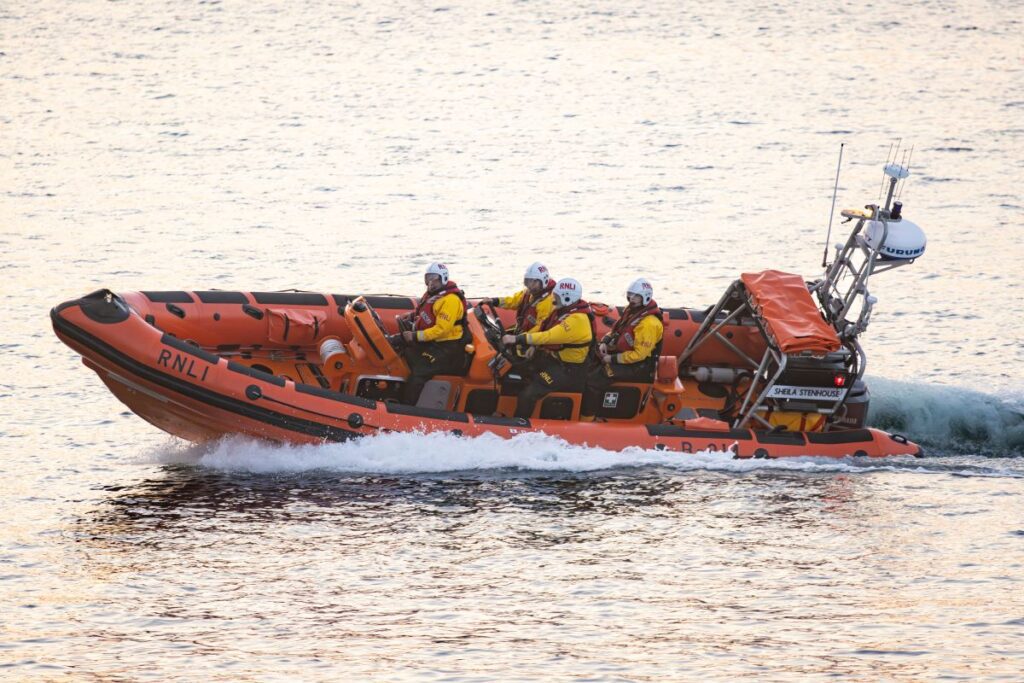 Kirkcudbright RNLI. Credit: Nathan Williams.