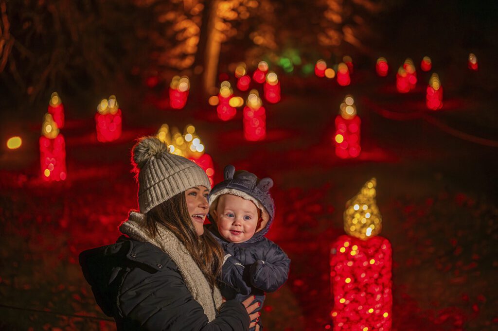 Mother and son enjoy Candles by Culture Creative.