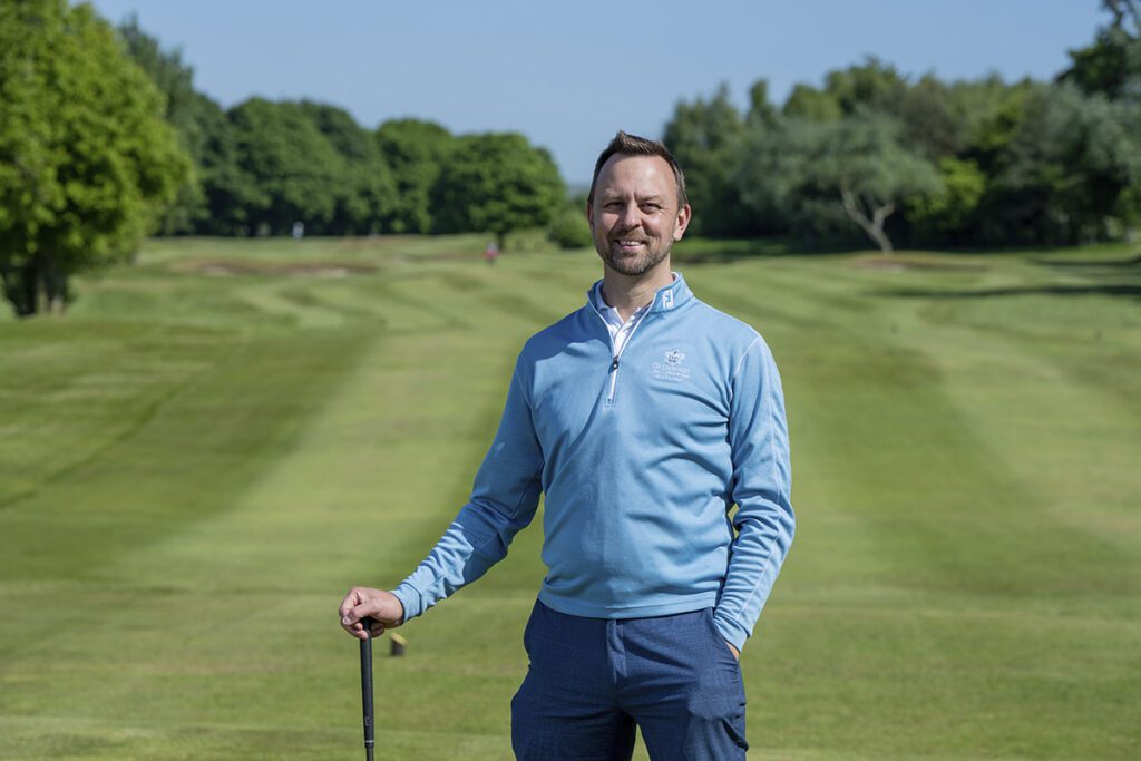 Dalmahoy's head golf pro, Scott Dixon [Credit: Sandy Young Photography, Sandy Young/scottishphotographer.com]