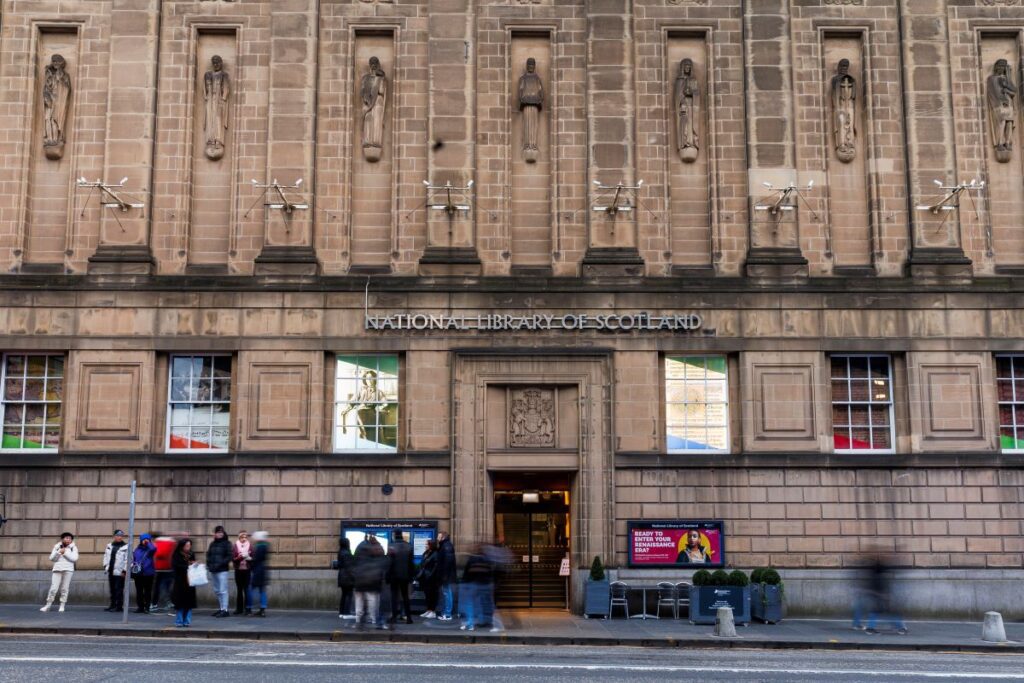 National Library of Scotland. Credit: Eoin Carey