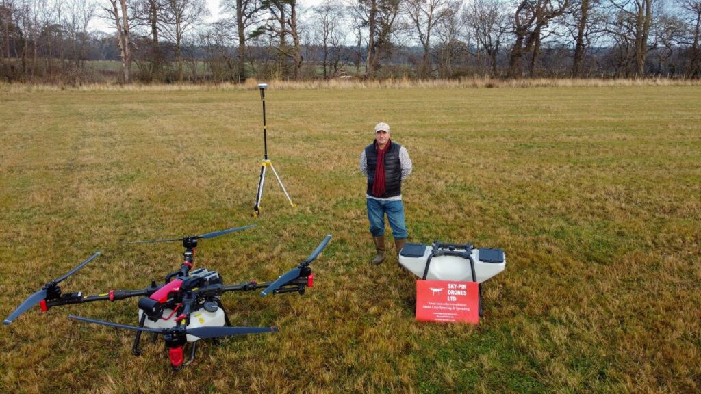 James Braid with drone 2