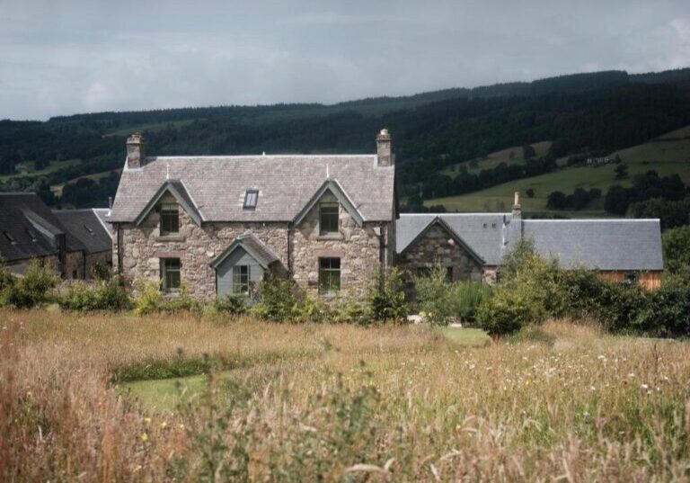 Beautiful Ballintaggart Farm, Highland Perthshire. 