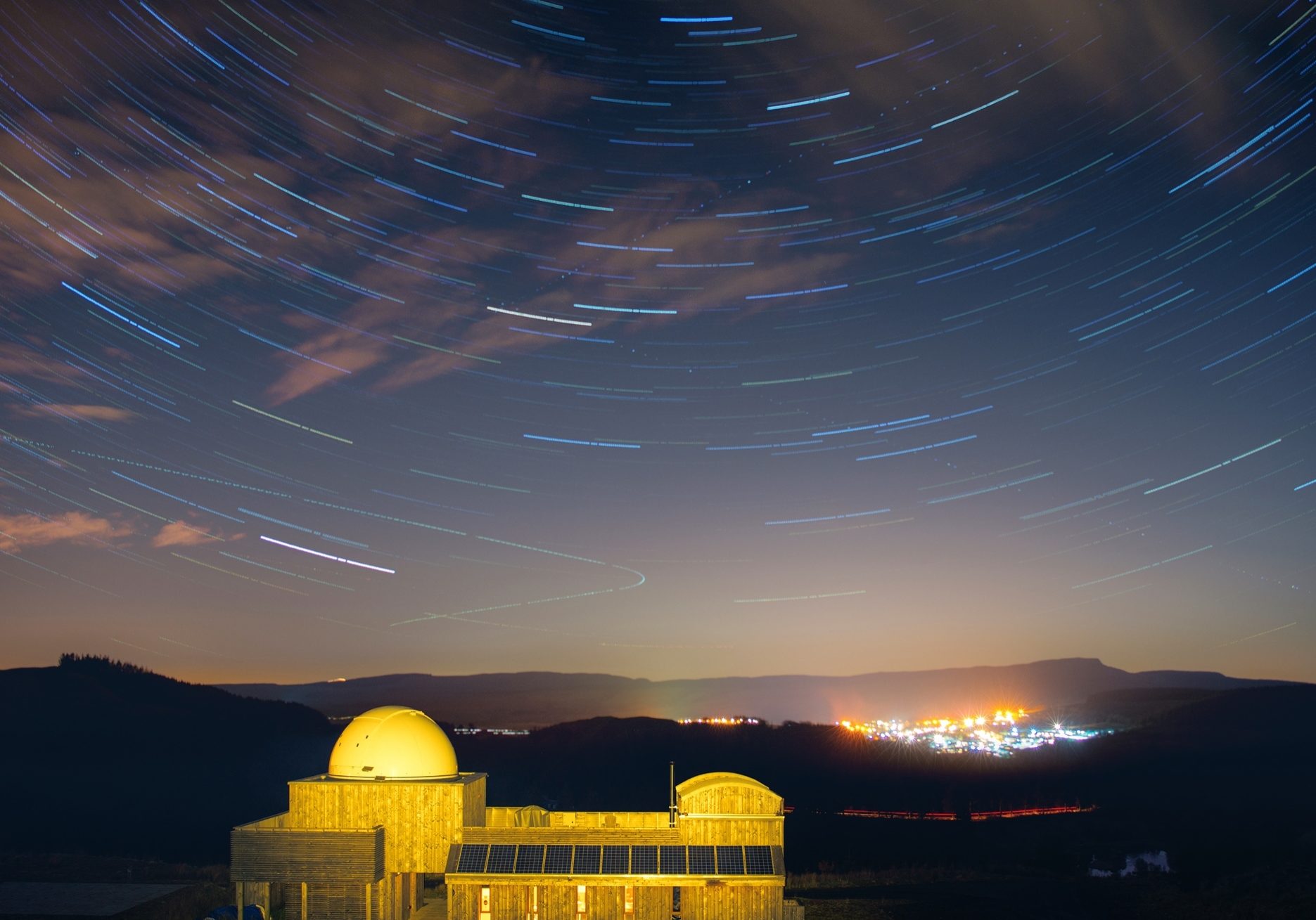 The Scottish Dark Sky Observatory (photo credit - Damian Shields).