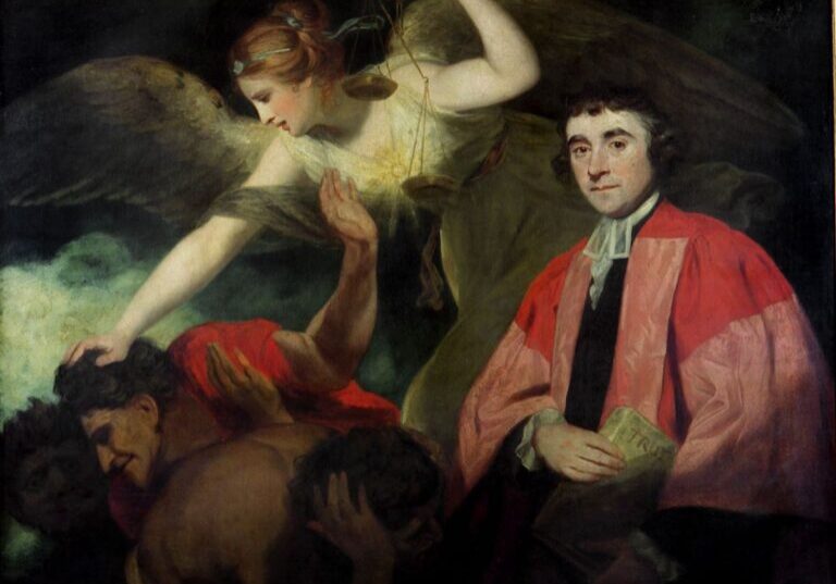 Dr James Beattie defeats the ‘enemies of Truth’, by Joshua Reynolds, 1773.