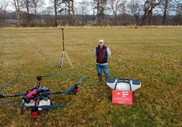 James Braid with drone 2