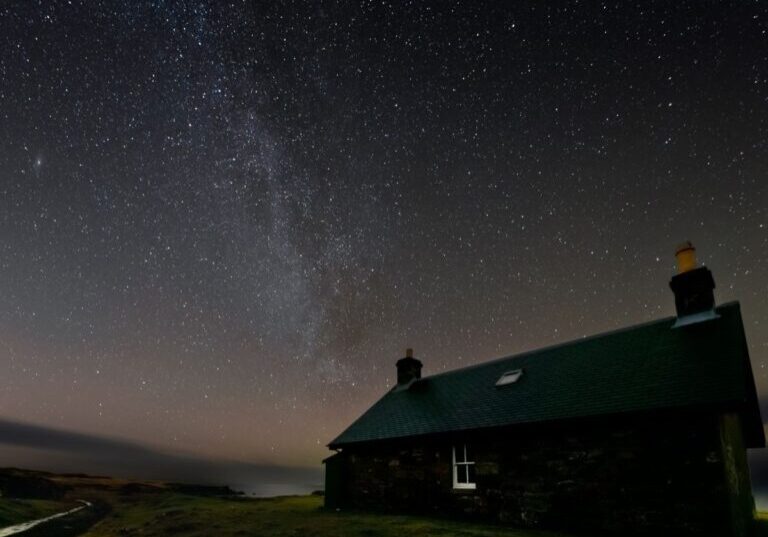 Rum house with starry skies. Credit: Steven Gray Cosmos Planetarium