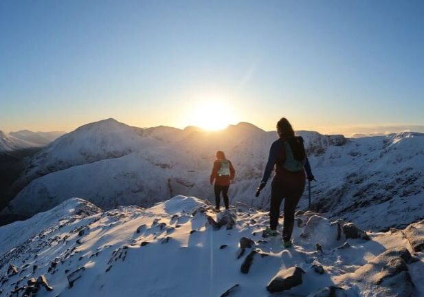 Winter Skills for Runners - Run The Highlands. Photograph: Run The Highlands.Winter Skills for Runners - Run The Highlands. Photograph: Run The Highlands